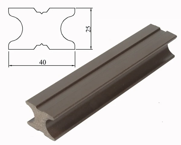 WPC SOLD JOIST  2,90*40*25MM - VIGUETA